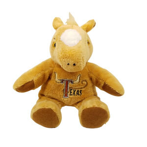 Souvies Texas Horse 8" Plush Tan Beanie Stuffed Animal Toy 2020